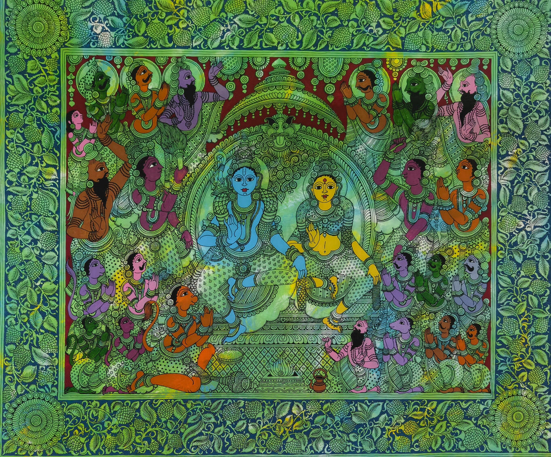 kamlamkari canvas Art