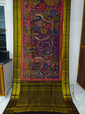 Kanchipuram Kalamkari pattu Sarees story theme