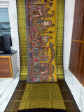 Kanchipuram Kalamkari pattu Sarees story theme