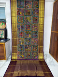 Kanchipuram Kalamkari pattu Sarees story theme