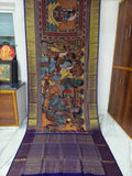 Kanchipuram Kalamkari pattu Sarees story theme