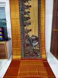 Kanchipuram Kalamkari pattu Sarees story theme