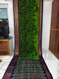 Pure pochampally ikat silk saree