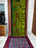 Pure pochampally ikat silk saree