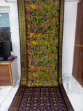 Pure pochampally ikat silk saree