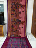 Pure pochampally ikat silk saree
