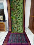 Pure pochampally ikat silk sarees