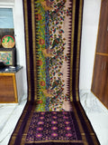 Pure pochampally ikat silk sarees