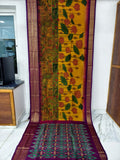 Pure pochampally ikat silk sarees