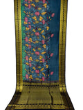 Kanchipuram kalamkari pure silk sarees
