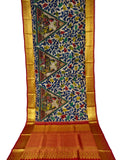 Kanchipuram kalamkari pure silk sarees