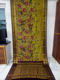 Kanchipuram kalamkari pure silk sarees